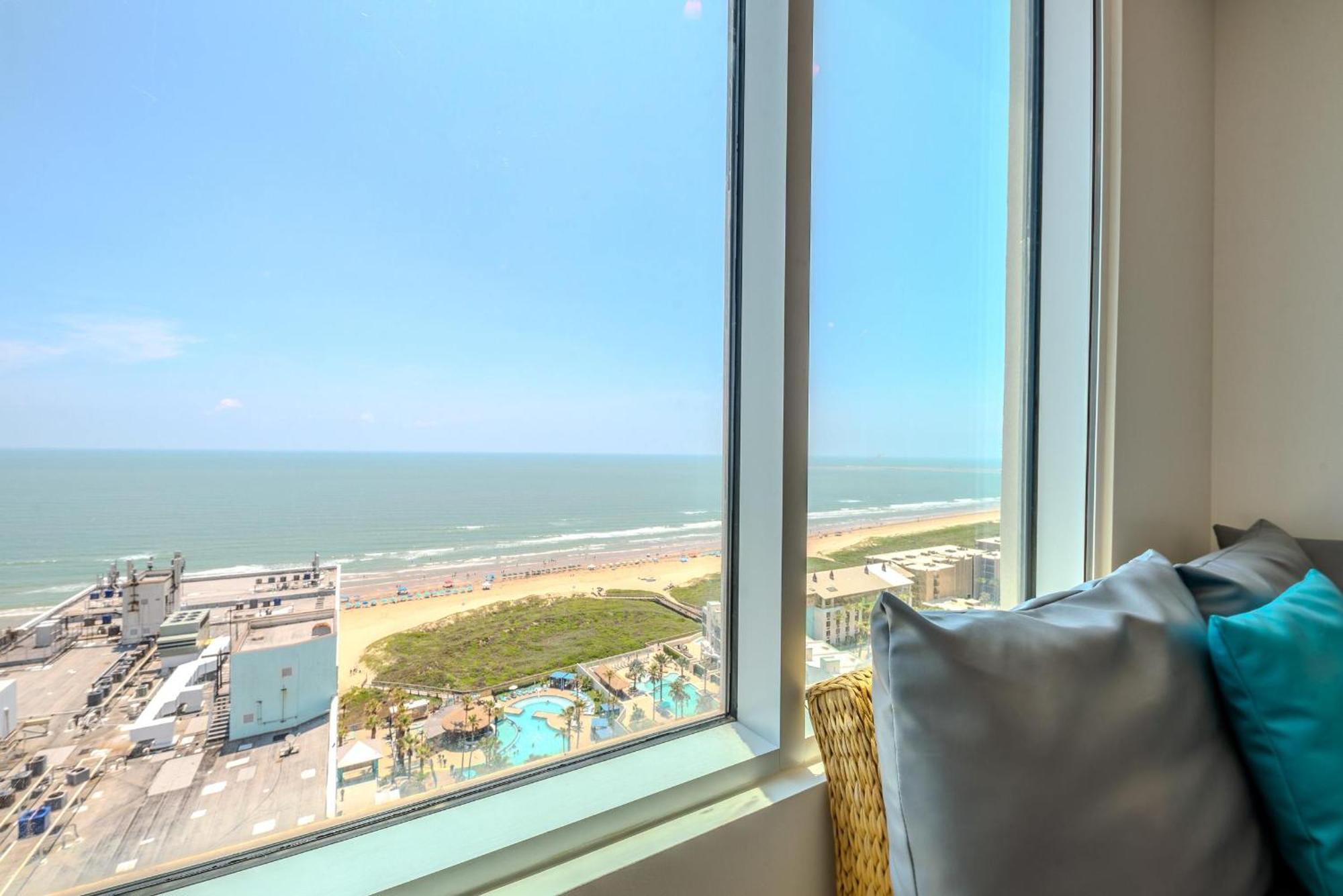 1801 Sapphire Beachfront 3 Bedroom Condo South Padre Island Exterior foto