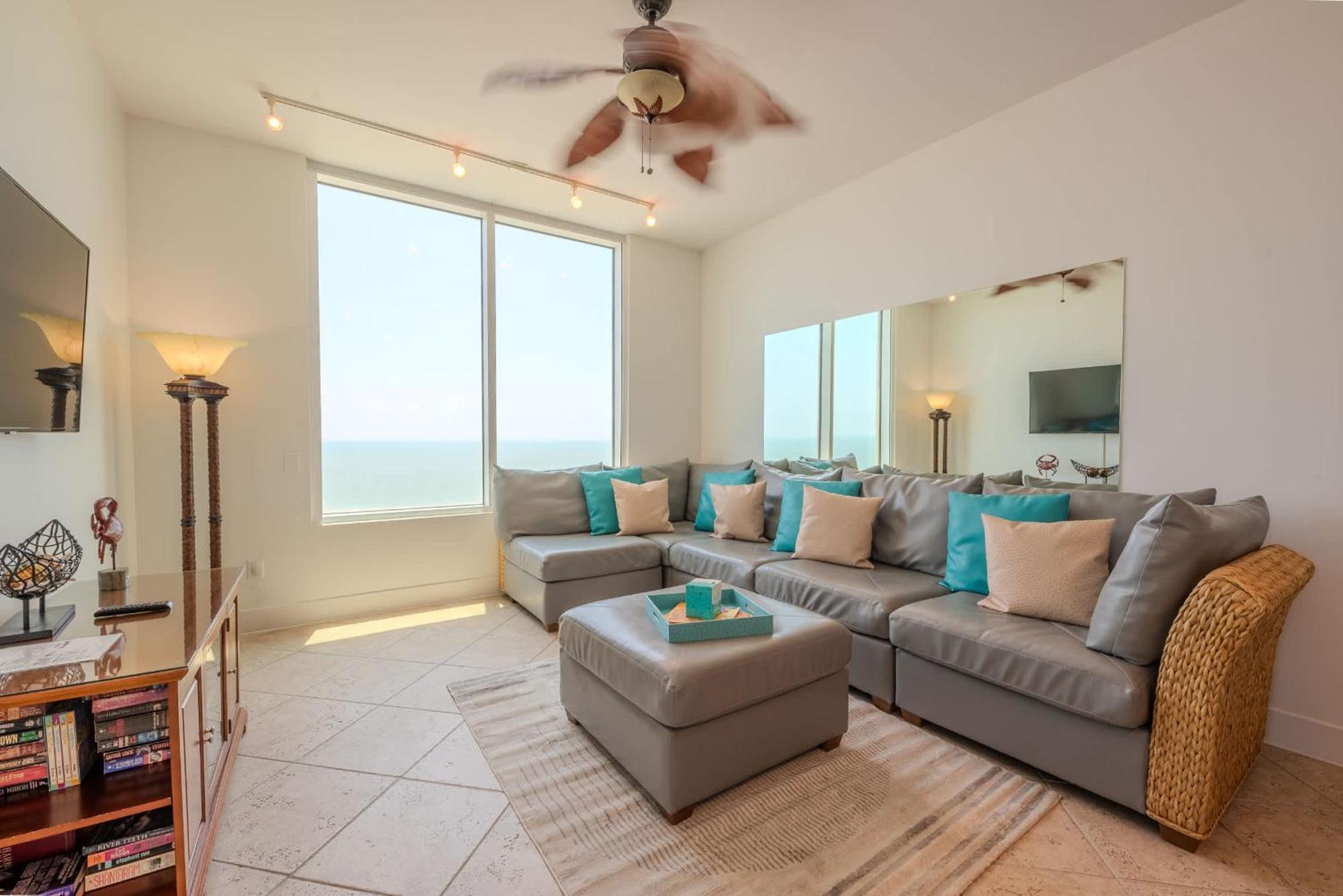 1801 Sapphire Beachfront 3 Bedroom Condo South Padre Island Exterior foto